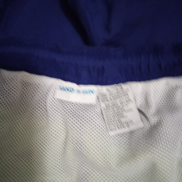 Sand N Sun men's swimwear blue/white/green size XL(40-42) - Picture 2 of 9